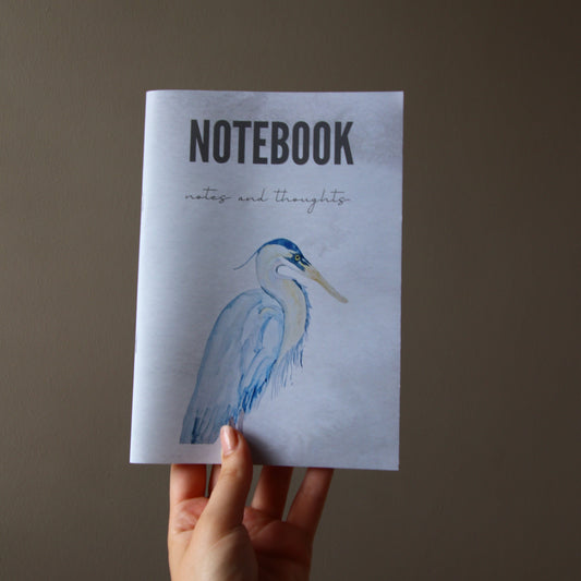 Blue Crane Notebook